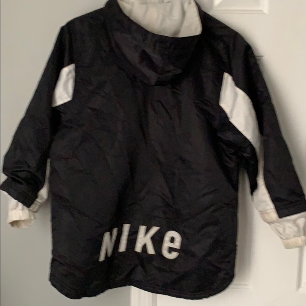 Nike vintage red tags size small wind breaker zip